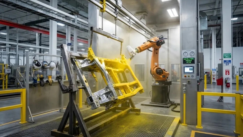 Types of industrial paints and their use in manufacturing industries